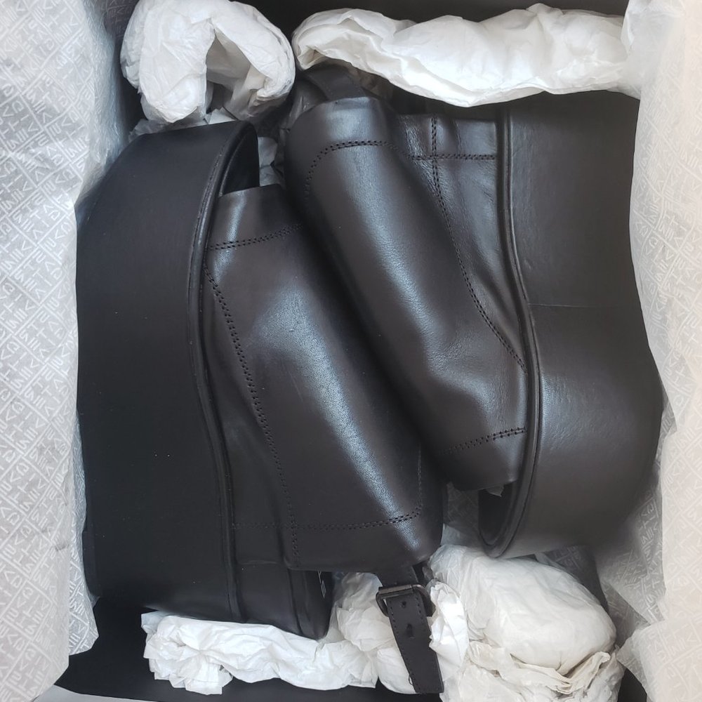 Strategia Black Sling Double Wedge - Picture 6 of 8